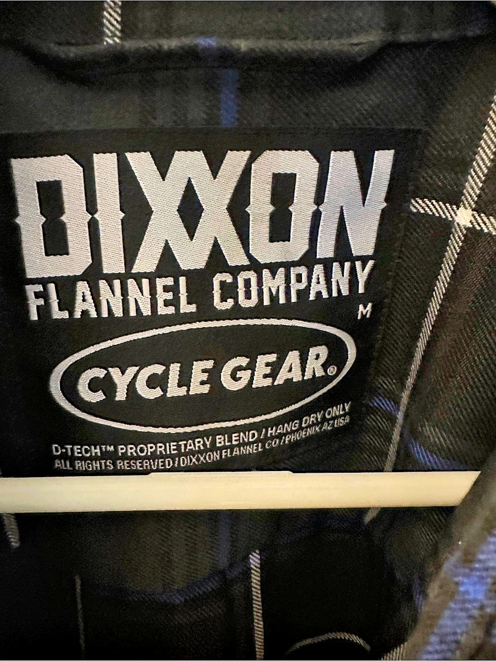 Dixxon Flannel Co x Cycle Gear Collab D-Tech Shirt M - Picture 4 of 6